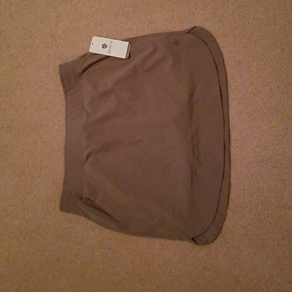 Grey yoga skirt